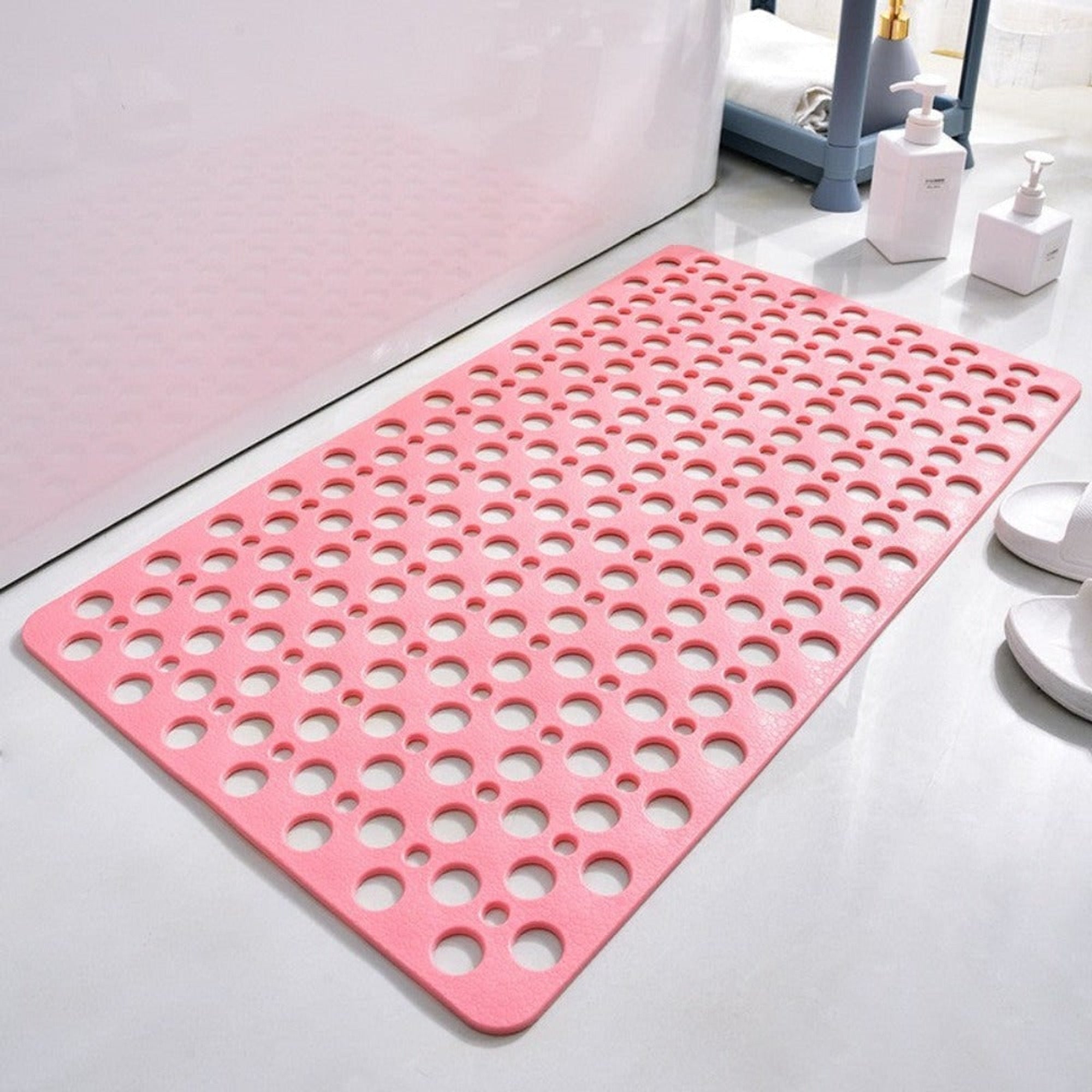 Secure Shower Mat With Efficient Water Drainage System That Stays In Place - Image 9