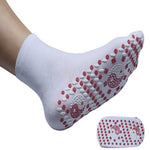 Self Heating Socks Heated Warm Thermal Crew Knit With Non-Slip Grip Soles - Image 3