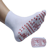 Self Heating Socks Heated Warm Thermal Crew Knit With Non-Slip Grip Soles - Image 3