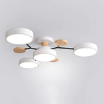 Semi Flush Chandelier Modern Iron Acrylic LED - Image 21