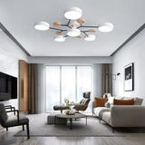 Semi Flush Chandelier Modern Iron Acrylic LED - Image 24