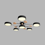 Semi Flush Chandelier Modern Iron Acrylic LED - Image 37