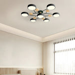 Semi Flush Chandelier Modern Iron Acrylic LED - Image 41