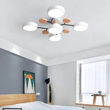 Semi Flush Chandelier Modern LED Ceiling Light With Acrylic Iron - Image 23