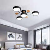 Semi Flush Chandelier Modern LED Ceiling Light With Acrylic Iron - Image 28