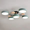 Semi Flush Chandelier Modern LED Ceiling Light With Acrylic Iron - Image 7