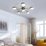Semi Flush Chandelier Modern LED Ceiling Light With Acrylic Iron - Image 10