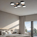 Semi Flush Chandelier Modern LED Ceiling Light With Acrylic Iron - Image 35