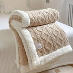 Sherpa Weighted Blanket With Evenly Distributed Fill - Image 4
