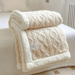 Sherpa Weighted Blanket With Evenly Distributed Fill - Image 5