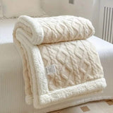 Sherpa Weighted Blanket With Evenly Distributed Fill - Image 5