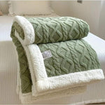 Sherpa Weighted Blanket With Evenly Distributed Fill - Image 8
