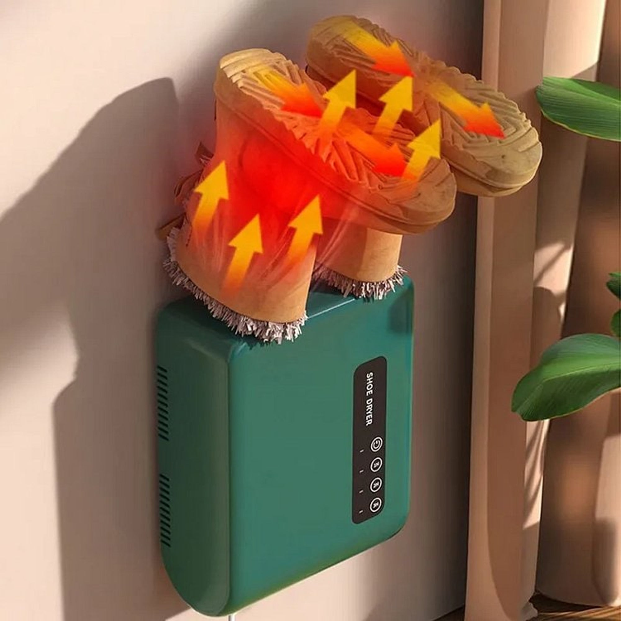 Shoe Dryer with Portable Wall Mount Design and Space Saving - Image 1
