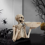 Skeleton Candy Bowl Halloween Figurine Serving Decoration - Image 2