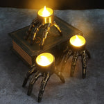 Skeleton Hand Resin Halloween Candlelight With Battery Operated LED Candles - Image 6