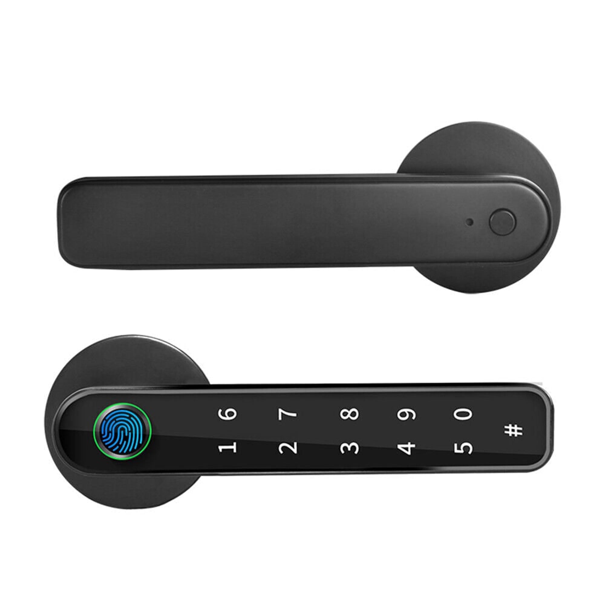 Smart Door Lock With Bluetooth App Control Fingerprint And Key Access - Image 6