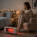 Smart Infrared Space Heater With Intelligent Thermostat Electric Fan For Fast Efficient Home And Office Heating - Image 15