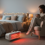 Smart Infrared Space Heater With Intelligent Thermostat Electric Fan For Fast Efficient Home And Office Heating - Image 3