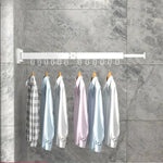 SnapDry Quick Fold Wall Mount Drying Rack With One-Touch Folding Design And Heavy-Duty Load Support - Image 5