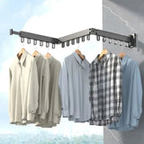 SnapDry Quick Fold Wall Mount Drying Rack With One-Touch Folding Design And Heavy-Duty Load Support - Image 3
