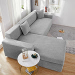 Sofalock Custom-Fit Polyester L-Shaped Sofa Cover - Image 2