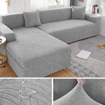 Sofalock Custom-Fit Polyester L-Shaped Sofa Cover - Image 8
