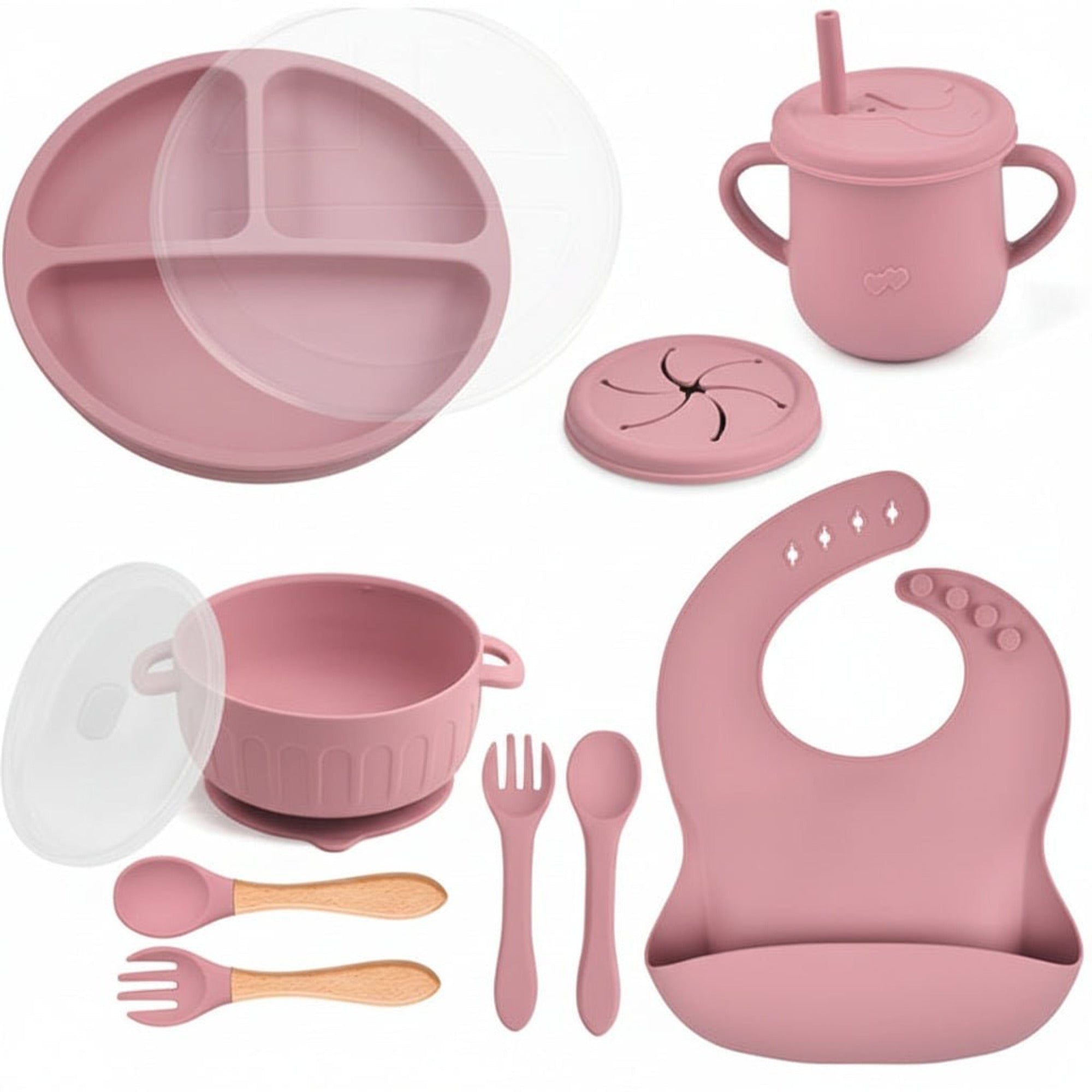 Softbite Silicone Feeding Set Designed For Babies Learning To Eat On Their Own - Image 4