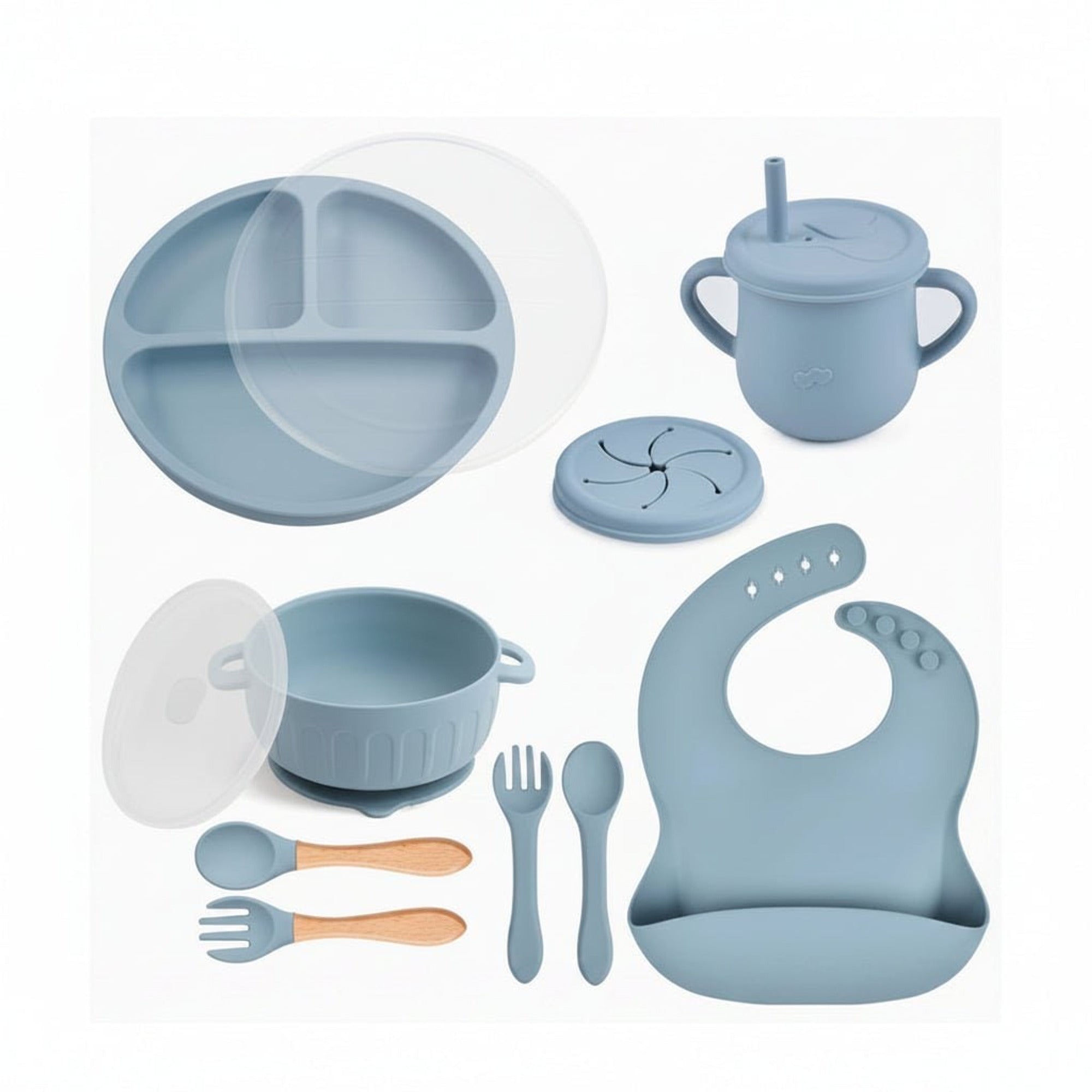Softbite Silicone Feeding Set Designed For Babies Learning To Eat On Their Own - Image 7