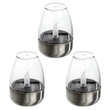 Solar Flameless Candle Dome-shaped Glass Waterproof LED - Image 4
