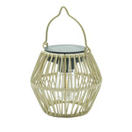 Solar Lantern Woven Basket Portable Outdoor Light - Image 5