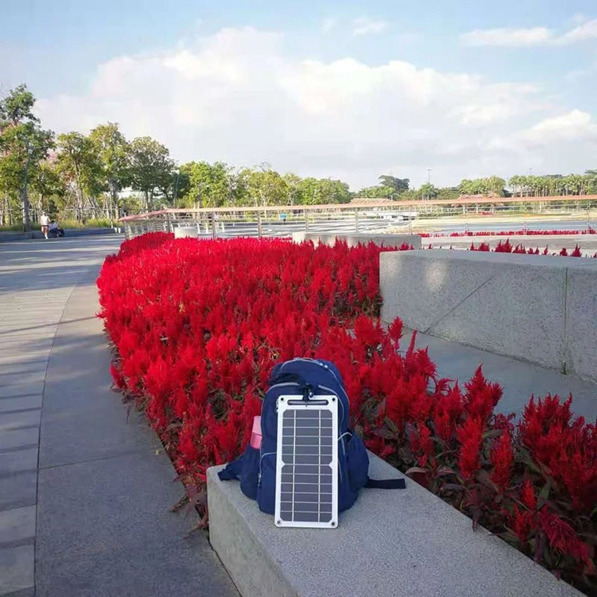 Solar Panel Charger With Portable USB Battery Waterproof 6W Monocrystalline - Image 2