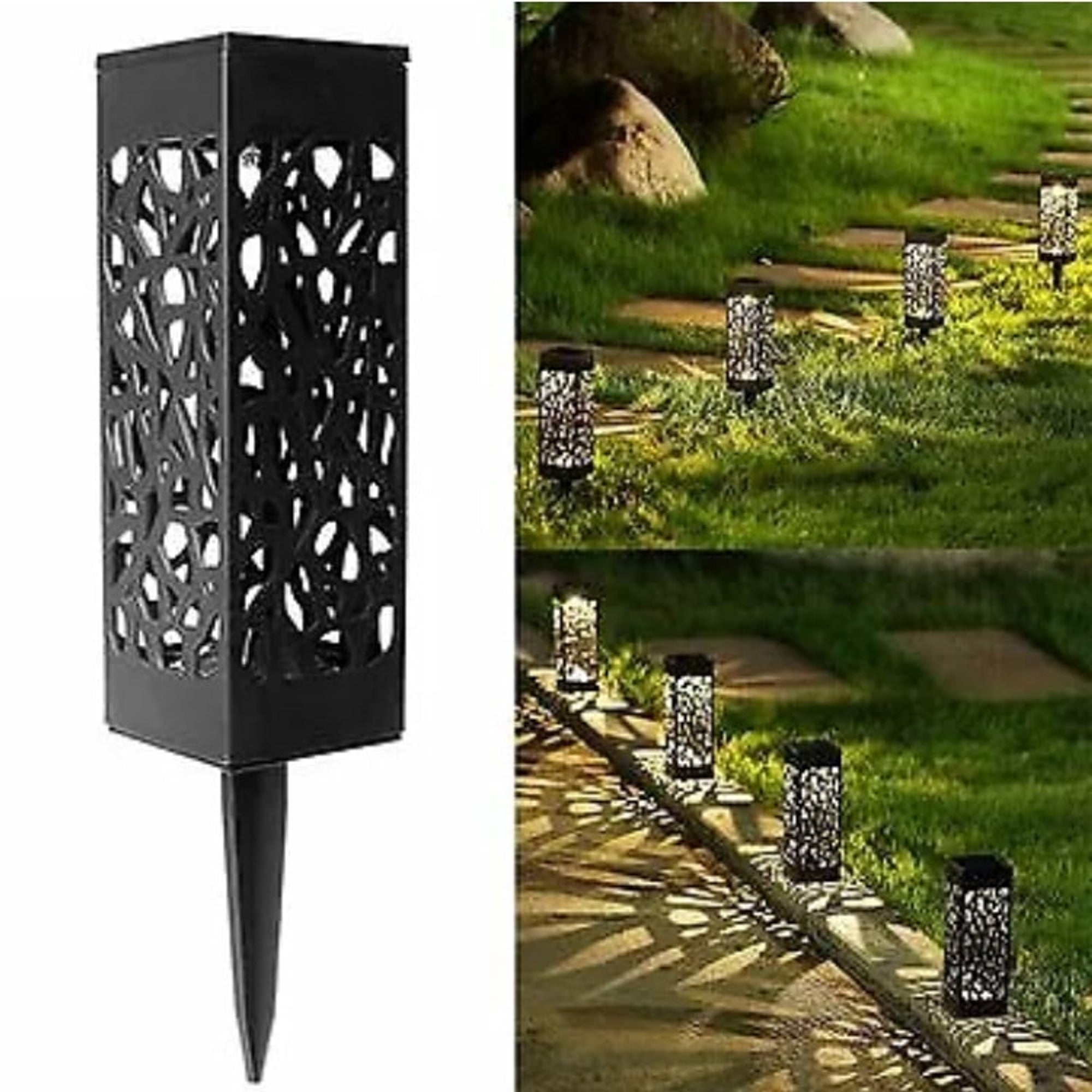 Solar Powered Halloween Pathway Decorations With Decorative Plastic Shell - Image 8