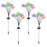 Solar Powered Halloween Pathway Decorations With Multi-Color Stakes - Image 3