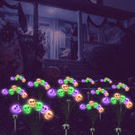 Solar Powered Halloween Pathway Decorations With Multi-Color Stakes - Image 5