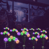 Solar Powered Halloween Pathway Decorations With Multi-Color Stakes - Image 5