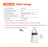 Solar Powered Outdoor Light Portable Lantern With Handle - Image 6