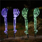Solar Skeleton Hand Lights Outdoor Halloween Garden Decoration Powered Lighting Automatic Operation Weather-Resistant Construction - Image 2