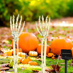 Solar Skeleton Hand Lights Outdoor Halloween Garden Decoration Powered Lighting Automatic Operation Weather-Resistant Construction - Image 9