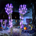 Solar Skeleton Hand Lights Outdoor Halloween Garden Decoration Powered Lighting Automatic Operation Weather-Resistant Construction - Image 7