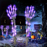 Solar Skeleton Hand Lights Outdoor Halloween Garden Decoration Powered Lighting Automatic Operation Weather-Resistant Construction - Image 7