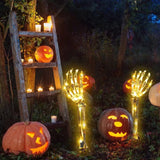 Solar Skeleton Hand Lights Outdoor Halloween Garden Decoration Powered Lighting Automatic Operation Weather-Resistant Construction - Image 10