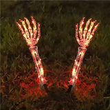Solar Skeleton Hand Lights Outdoor Halloween Garden Decoration Powered Lighting Automatic Operation Weather-Resistant Construction - Image 8