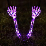 Solar Skeleton Hand Lights Outdoor Halloween Garden Decoration Powered Lighting Automatic Operation Weather-Resistant Construction - Image 4