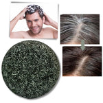Solid Anti-Grey Shampoo Bar For Natural Hair Colour Revival - Image 1