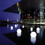 Modern PE Globe Outdoor Garden Light LED Rechargeable Lasson Living