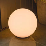 Modern PE Globe Outdoor Garden Light LED Rechargeable Lasson Living