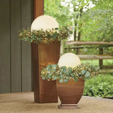 Modern PE Globe Outdoor Garden Light LED Rechargeable Lasson Living
