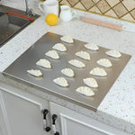 Stainless Steel Cutting Board With Spill Guard For Clean Food Prep And Non-Porous Surface - Image 3