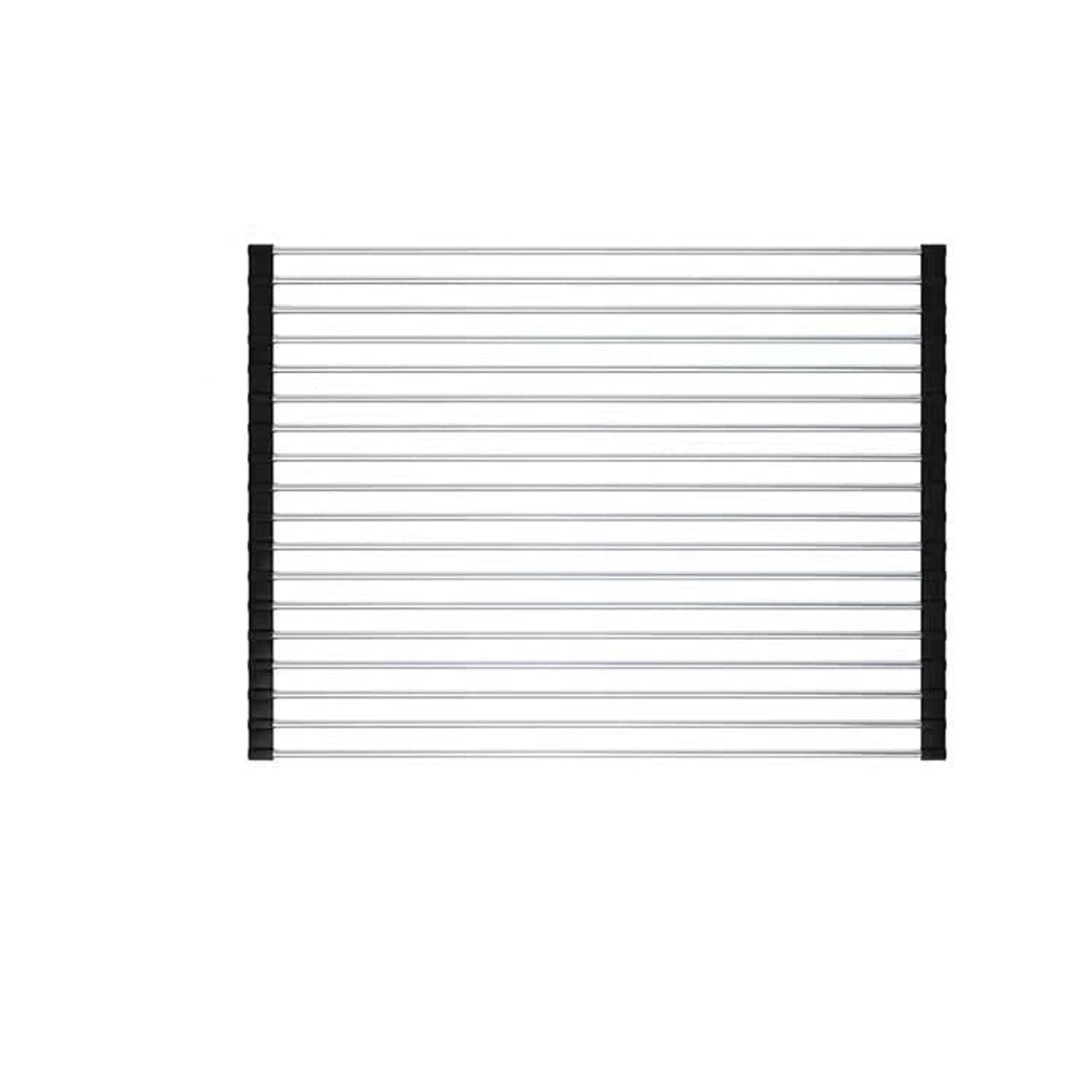 Stainless Steel Folding Drain Rack Expandable Sink Organizer With Space-Saving Kitchen Storage - Image 3