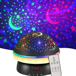 Star Projector Night Light With Rotating Mushroom Design - Image 3